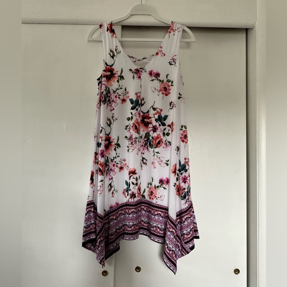 Three Hearts Cream Dress